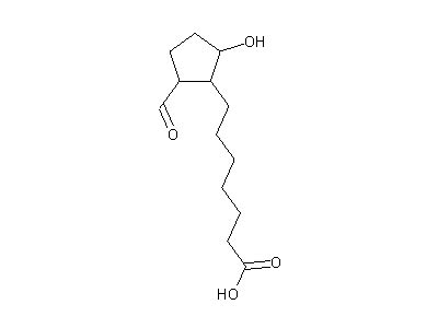 7-(2-formyl-5-hydroxycyclopentyl)heptanoic acid - C13H22O4, density, melting point, boiling ...