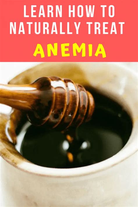 Blackstrap Molasses for Anemia- Get More Iron Naturally