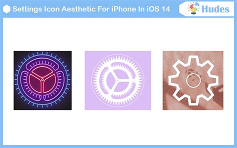 Settings Icon Aesthetic For iPhone In iOS 14 in 2024 - Hudes