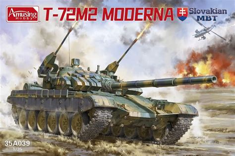 Amazon | アミュージングホビー 1/35 スロバキア陸軍 T-72M2 モデルナ プラモデル AMH35A039 | プラモデル 通販