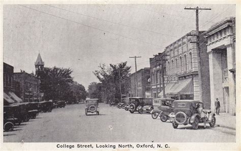 Oxford, NC - College Street looking North | eBay in 2021 | Street look ...