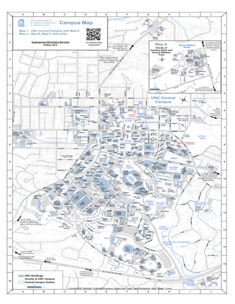 Uncc Campus Map Printable