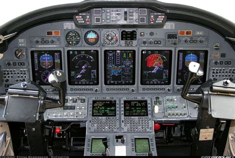 Cessna Citation X Cockpit.