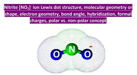 NO2- lewis structure, molecular geometry, bond angle, hybridization ...