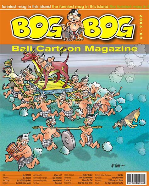 BOG-BOG Bali Cartoon Magazine :: Behance