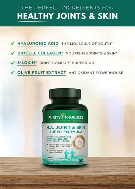 H.A. Joint and Skin Super Formula - Hyaluronic Acid | Purity Products