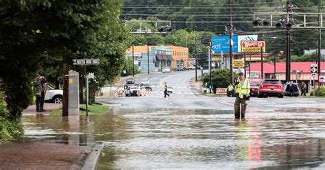 WNC flooding update: Schools delayed, roads closed on Wednesday