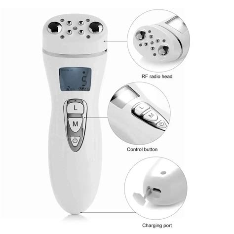 Face and Body Lymphatic Drainage Machine Electrotherapy Wrinkle Remover ...