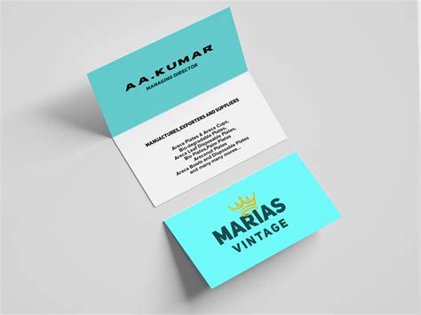 Folded Business cards | Spacious business cards | Tent cards printing ...