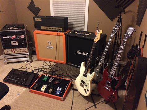 Guitar & pedal setup up | Estudios de música, Guitarras, Alopecia androgenética