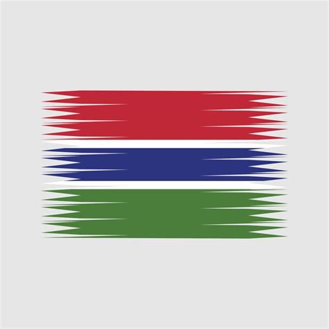 Gambia Flag Vector. National Flag 11081506 Vector Art at Vecteezy