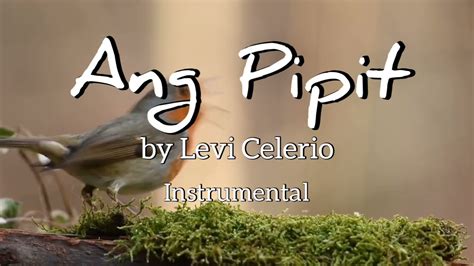 Ang Pipit by Levi Celerio | Instrumental | karaoke | OPM songs - YouTube