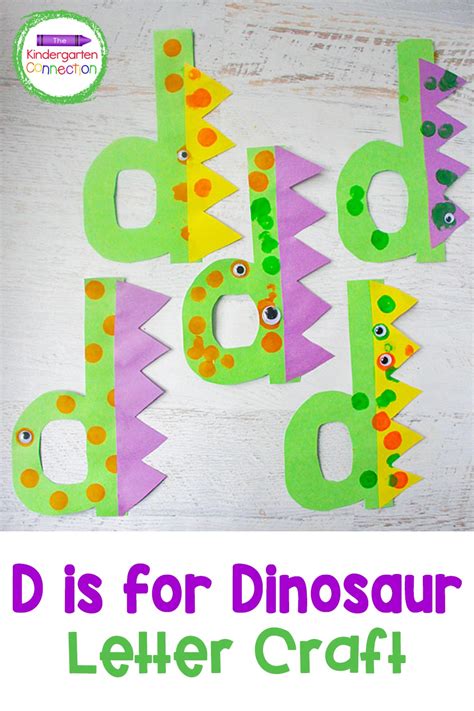 Letter D Craft - D is for Dinosaur