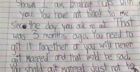 10 Breakup Notes From Kids Who Want Nothing To Do With Love | HuffPost