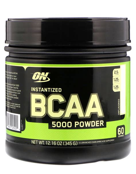 Bcaa 5000 Powder by OPTIMUM NUTRITION (324 grams)