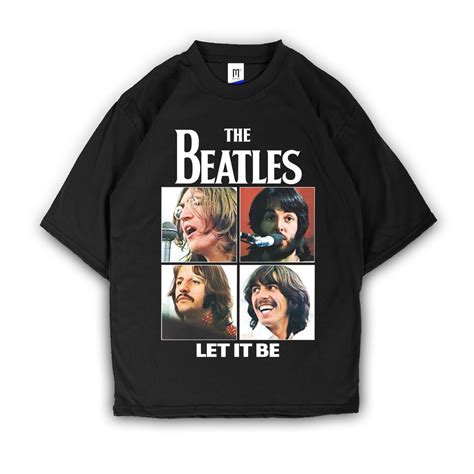 Jual kaos THE BEATLES - LET IT BE baju Musik Vintage kaos band Tee ...