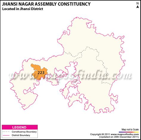 Jhansi Nagar Election Result 2022 Live | Assembly Constituency Map ...