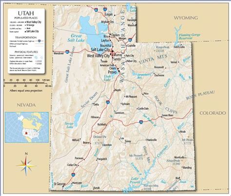 Large Utah Maps for Free Download and Print | High-Resolution and ...