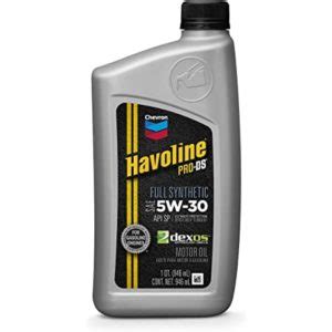 Havoline® ProDS Full Synthetic Motor Oil 5W-30 | Santmyer Online Store