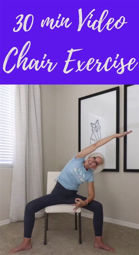 Chair Exercises For Seniors | Senior fitness, Chair exercises, Yoga for ...