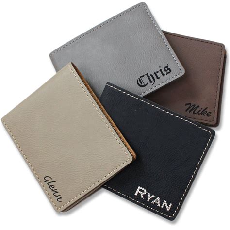 Personalized Slim Wallet Groomsmen Gifts Groomsman Gift - Etsy ...