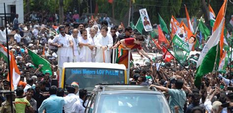 Rahul Gandhi At Wayanad Photos - Kerala9.com