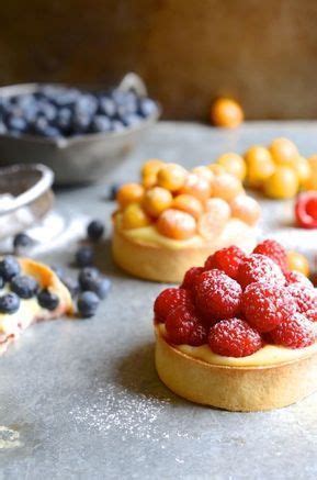 Crème pâtissière summer berry tarts | Baking | French patisserie ...