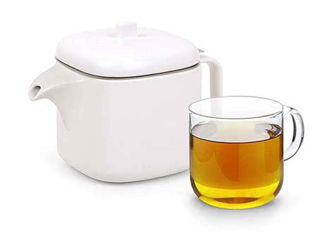Umbra Cutea Ceramic Tea Infuser Teapot | Gadgetsin