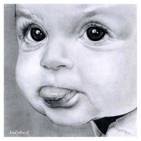 Baby Pencil Drawing at GetDrawings | Free download