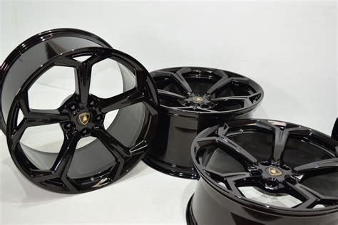 22″ LAMBORGHINI URUS WHEELS LAMBO RIMS FACTORY OEM STOCK BLACK 22” STOCK – Factory Wheel Republic