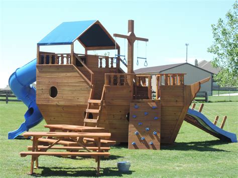 Pirate Ship Playground Equipment: Ahoy, Mateys! To Adventure and ...