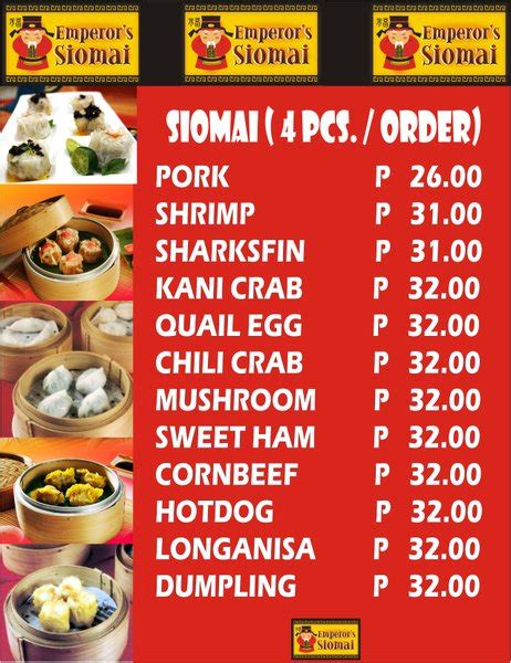 FranceShape: Different Siomai Food Stands - Philippines (price, variety ...