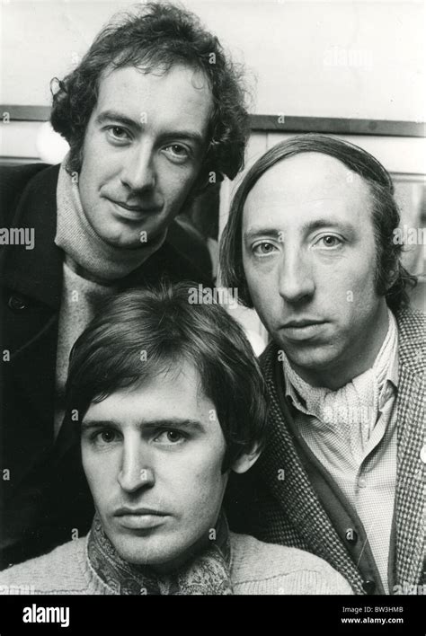 THE SCAFFOLD UK pop group in November 1968 from top left: Roger McGough ...