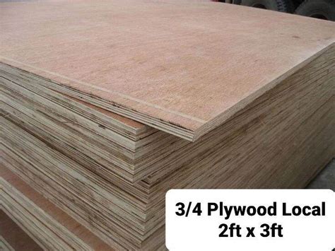 3/4 Plywood - 2ft x 3ft | Lazada PH