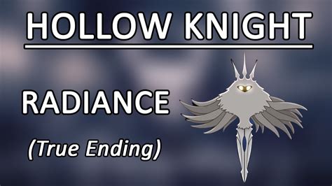 Radiance - Boss Battle (True Ending) | Hollow Knight - YouTube