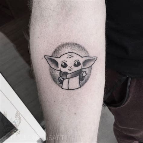 UPDATED: 40+ Baby Yoda Tattoos (November 2020)