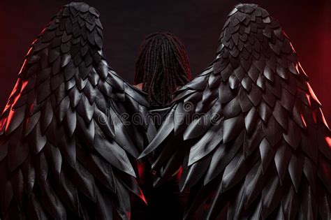 Huge Black Wings