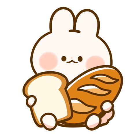 【食べ物・パン・まとめ】パンのかわいいフリーイラストまとめ | フタバのフリーイラスト