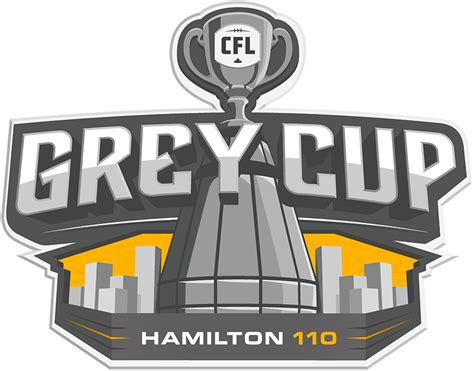 Grey Cup Logo - Primary Logo - Canadian Football League (CFL) - Chris Creamer's Sports Logos ...