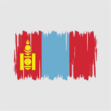 Mongolia Flag Vector. National Flag 9943752 Vector Art at Vecteezy