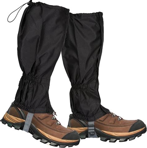 Lictin 1 Pair Hiking Gaiters Leg Gaiters Snow Gaiters Mountain Snow ...