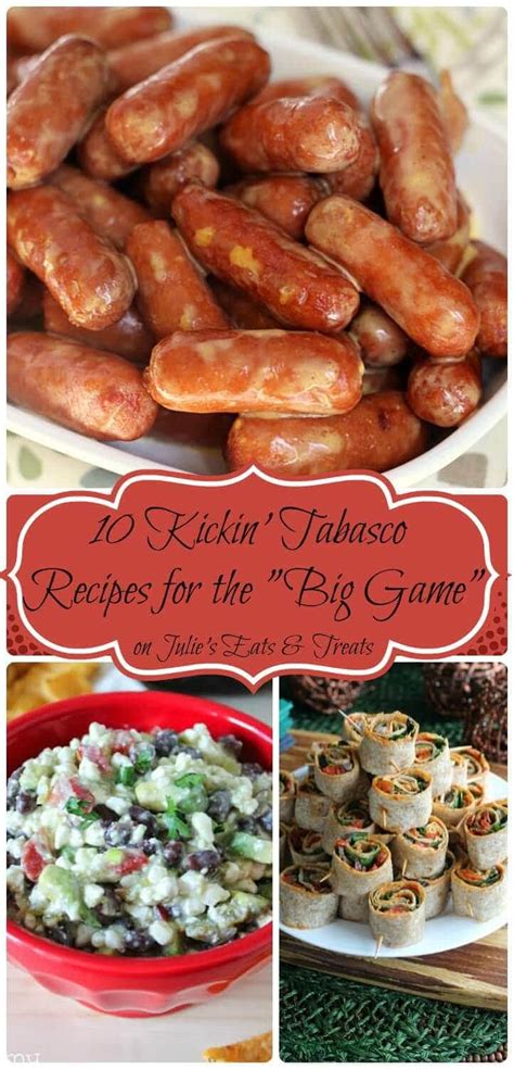 10 Kickin’ Tabasco Recipes for the “Big Game” + Giveaway - Julie's Eats ...