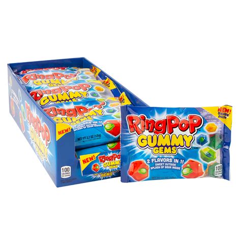 Ring Pop Gummy Gems 3.7 Oz | Nassau Candy