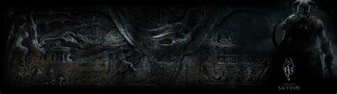 Skyrim Dual Monitor Wallpaper (39+ images)