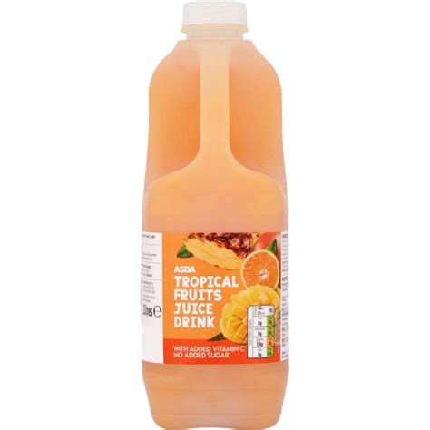 ASDA Tropical Fruits Juice Drink (2 Litre) - Compare Prices & Where To Buy - Trolley.co.uk