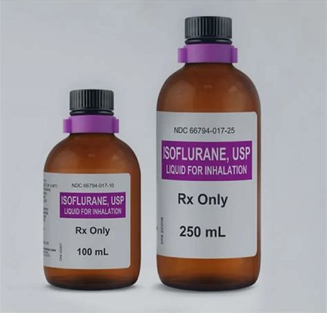 Isoflurane 250 mL at Rs 1575/bottle | Isoflurane solution in Ahmedabad | ID: 23283285897