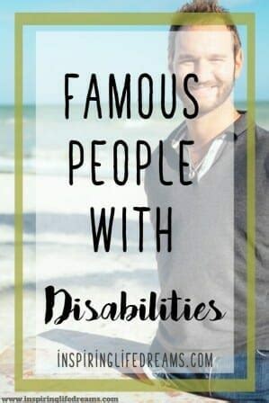 30 Celebrities With Disabilities + Famous People With A Disability ...