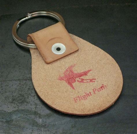 Vintage Inspired Bike Keychain. Key Fob. Leather. Handmade. - Etsy