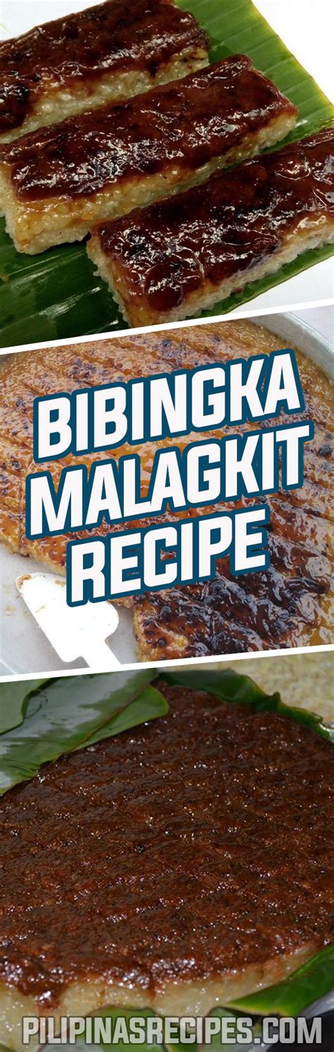 Bibingkang Malagkit Recipe | Recipe | Recipes, Bibingka recipe, Asian ...