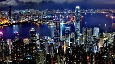 Hong Kong Night Wallpapers - Top Free Hong Kong Night Backgrounds ...